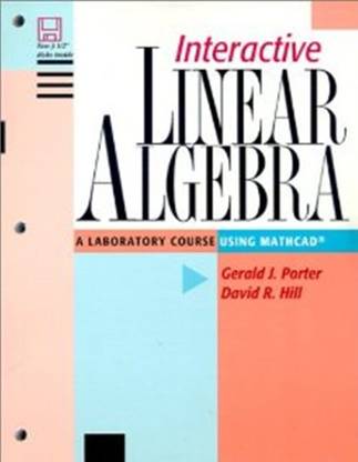 Interactive Linear Algebra in Mathcad