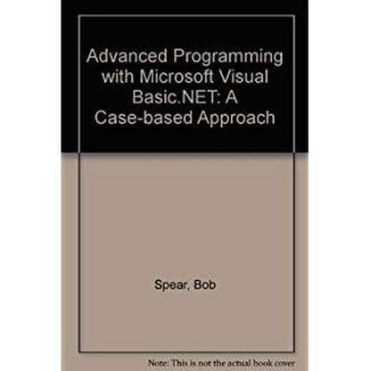 Advanced Programming with Microsoft Visual Basic.NET
