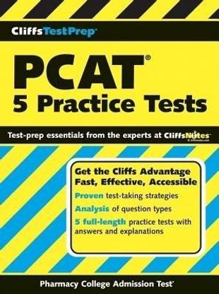 CliffsTestPrep PCAT: 5 Practice Tests