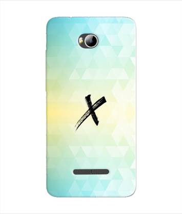 XPRINT Back Cover for Micromax Canvas Spark 3 Q385 - Alphabet X