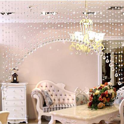 D4P 144 cm (5 ft) PVC (Polyvinyl Chloride) Window Curtain Single Curtain