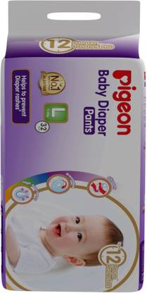 Pigeon PANTS DIAPER, LARGE (32 PCS) - L