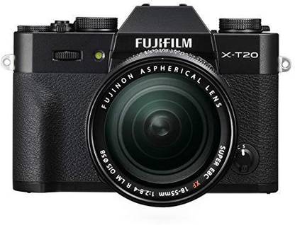 FUJIFILM X-T20 with XF 18-55 mm F2.8-4.0 R LM OIS Lens Mirrorless Camera Kit