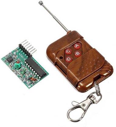 Robokitshop IC 2262 / 2272 4 CHANNEL WIRELESS RF 315MHZ REMOTE CONTROL TRANSMITTER RECEIVER Micro Controller Board Electronic Hobby Kit