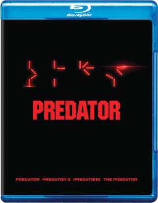 Predator 4 Movies Collection: Predator + Predator 2 + Predators + The Predator (4-Disc Box Set)