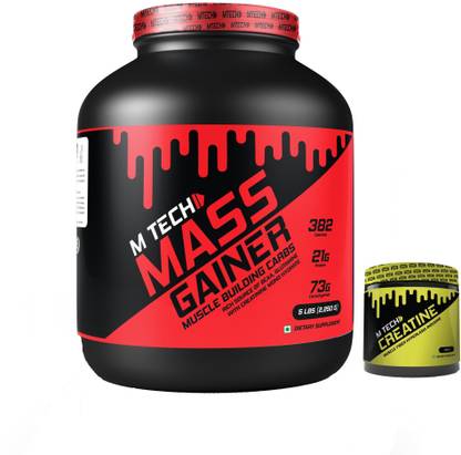 M-tech MASS GAINER - 5lbs+creatine Weight Gainers/Mass Gainers