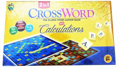 Apple Fun 2in1 crossword with calculations Word Games