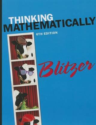Thinking Mathematically plus NEW MyLab Math with Pearson eText -- Access Card Package