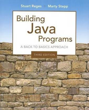 Building Java Programs