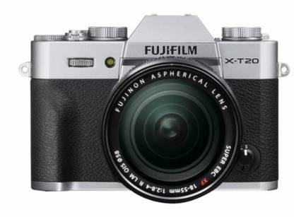 FUJIFILM X-T20 with XF 18-55 mm F2.8-4.0 R LM OIS Lens Mirrorless Camera Kit