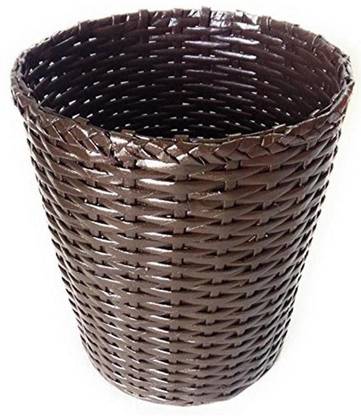 Sonas Creation Large Dust Bin Handmade of Recycled paper ( Brown) Paper Dustbin