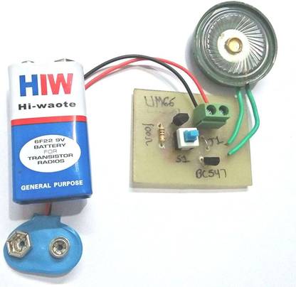 Technical hut Musical Doorbell Electronic Project Kit For Students Sound Recorder and Sound Circuit Electronic Hobby Kit