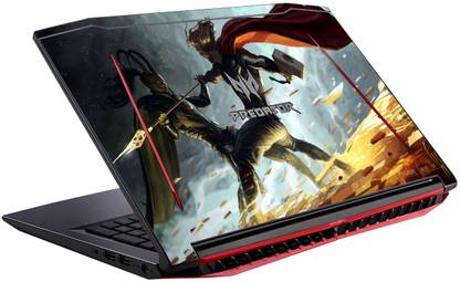 GADGETSWRAP Printed thor and loki fight Skin For Acer Predator Helios 300 15.6 MN-N17C1 Vinyl Laptop Skin Compatible for 15.6 inch