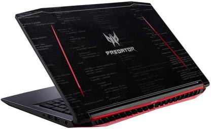 GADGETSWRAP Printed MAXPLAYER Skin For Acer Predator Helios 300 15.6 MN-N17C1 Vinyl Laptop Skin Compatible for 15.6 inch