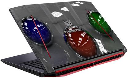 GADGETSWRAP Printed Sphere Metal Skin For Acer Predator Helios 300 15.6 MN-N17C1 Vinyl Laptop Skin Compatible for 15.6 inch