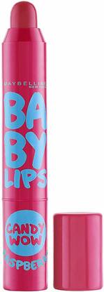 MAYBELLINE NEW YORK Baby Lips Candy Wow, Raspberry, 2g Lips Candy Wow, Raspberry