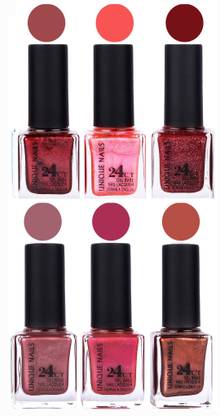 Unique Nails Gel Nail Polish Set 2674 Multicolor