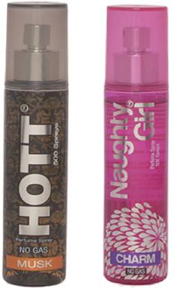 HOTT Mens MUSK & CHROME- (Set of 2 Perfume for Couple) (60ml each) Perfume  -  60 ml