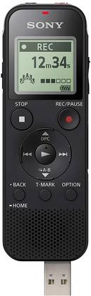SONY ICD-PX470 Stereo Digital Voice Recorder with Built-In USB Voice Recorder 4 GB Voice Recorder