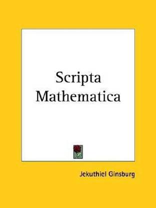 Scripta Mathematica (1932)