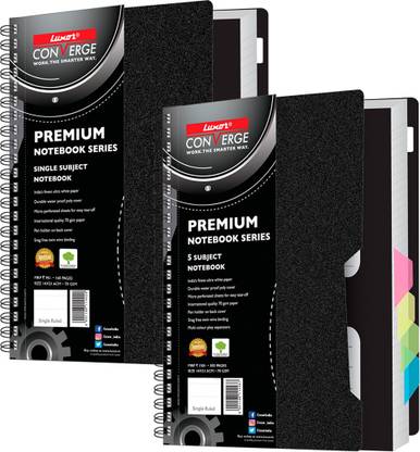 LUXOR A5 (20405) + A5 (20406) Combo Regular Diary Regular 100 Pages