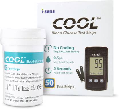 Cool 1001 50 Glucometer Strips