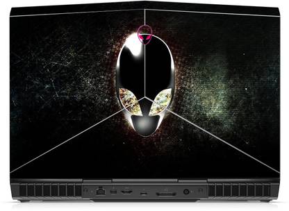 GADGETSWRAP Printed Alien Ware Coverb Skin For Alienware 15 R3 Laptop (Top Only) Vinyl Laptop Skin Compatible for 15.6 inch