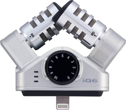 ZOOM IQ-6 XY Stereo Microphone for iOS Devices XY Microphone