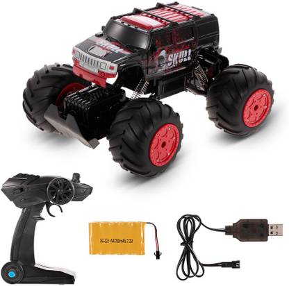 STYLO 1:12 Scale Full Function Climbers OFF-Road Skull Cross Country RC Car (color may vary as per availability) red