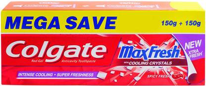 Colgate MaxFresh Gel, Spicy Fresh 300g Saver Toothpaste