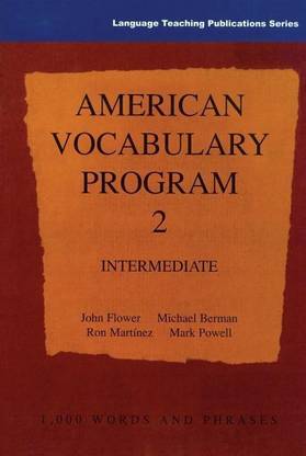 American Vocabulary Program: Intermediate Program 2