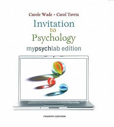 Invitation to Psychology, Mylab Edition Value Pack (Includes Study Guide for Invitation to Psychology & Mypsychlab Pegasus with E-Book Student Access )