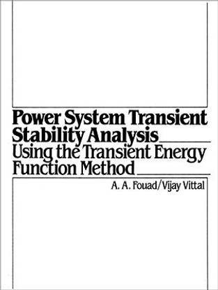 Power System Transient Stability Analysis Using the Transient Energy/Function Method