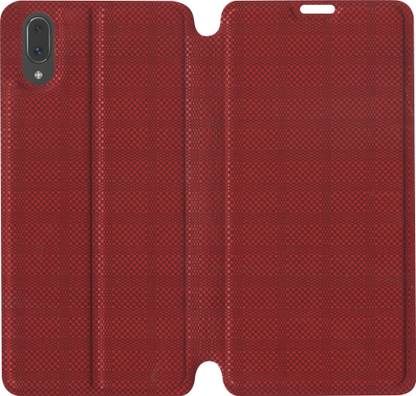 SBMS Flip Cover for Vivo Y97 Flip Cover (Red)