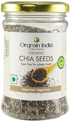 Orgrain India USDA Certified Organic Chia Seeds Chia Seeds