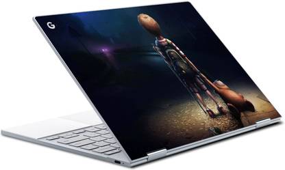 GADGETSWRAP Boy Waiting Skin For Google PIXELBOOK (TOP ONLY) Vinyl Laptop Skin Compatible for 12.3 inch