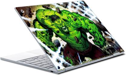 GADGETSWRAP hulk smash Skin For Google PIXELBOOK (TOP ONLY) Vinyl Laptop Skin Compatible for 12.3 inch