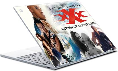 GADGETSWRAP xxx return of xander cage Skin For Google PIXELBOOK (TOP ONLY) Vinyl Laptop Skin Compatible for 12.3 inch