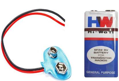 TechWiz 12 Piece of HW 9v Battery with SMD LED Light strip