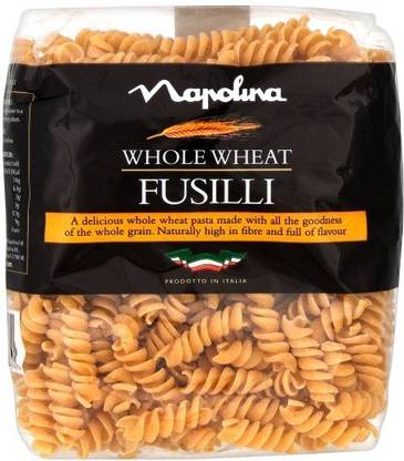 napolina Whole Wheat Fusilli Pasta 500g Fusilli Pasta