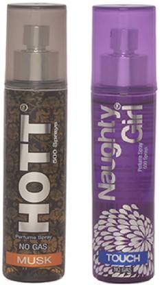 HOTT Mens MUSK & TOUCH- (Set of 2 Perfume for Couple) (60ml each) Perfume  -  60 ml