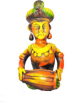 AGS Collections music dhol Decorative Showpiece  -  22 cm