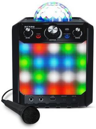 ION Audio ION Party Rocker Express Bluetooth Speaker with Light Show and Microphone 40 W Bluetooth Speaker