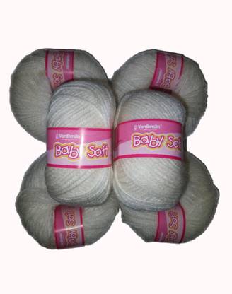 Vardhman BABY SOFT WOOL PACK OF 6 150GM SHADE NO.11 OFF WHITE