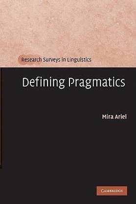 Defining Pragmatics