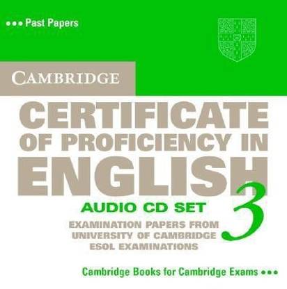 Cambridge Certificate of Proficiency in English 3 Audio CD Set (2 CDs)