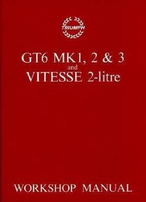 Triumph Workshop Manual: Gt6 Mk 1, 2, 3 & Vitesse 2 Litre: Part No. 512947