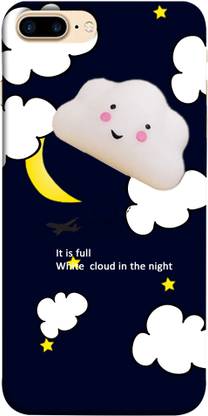 FUSON Back Cover for Apple iPhone 7 Squishy Squeeze Cute Healing Toy Kawaii Collection Stress Reliever
