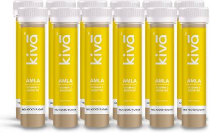 KIVA Amla Fruit Juice Shots | Tasty Ready to Drink Ayurvedic Juice | Immune Boosting Shots | Detoxifying Wellness Shots | 40ml per shot (Pack of 12 Shots)