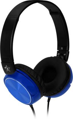 Flipkart SmartBuy Foldable Headphones - Blue
